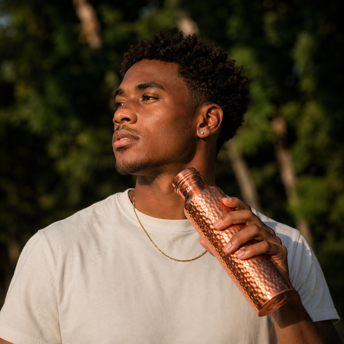 Cuvera Pure Copper Water Bottle