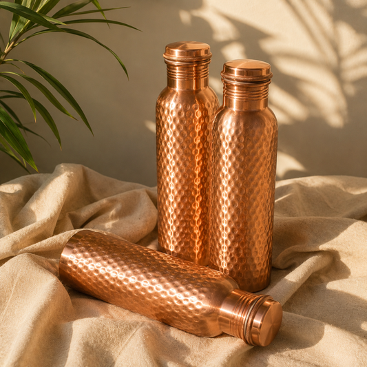 Cuvera Pure Copper Water Bottle