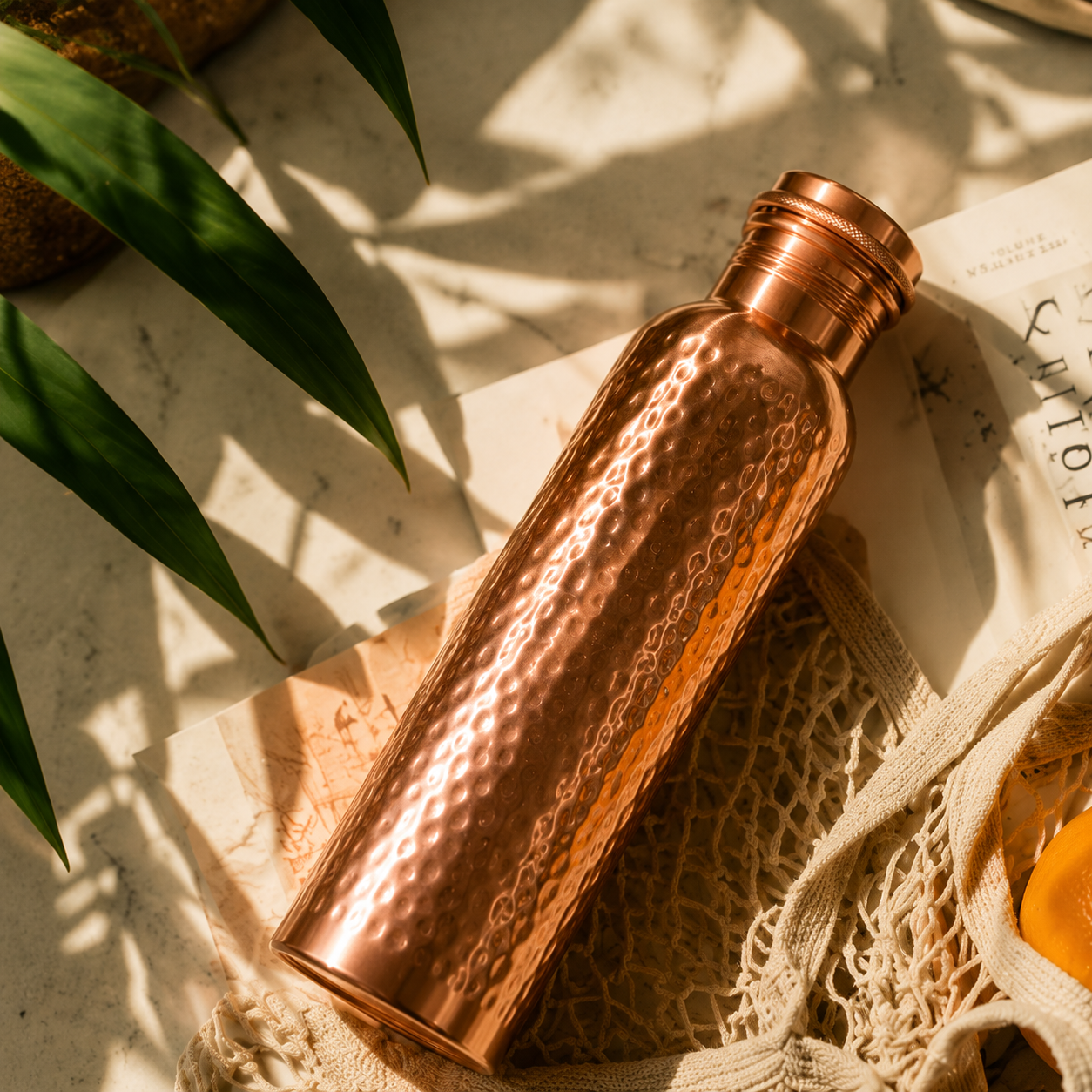 Cuvera™ Pure Copper Water Bottle